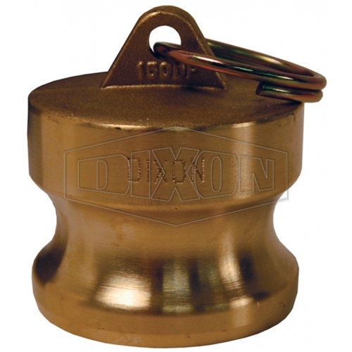 Dixon 20mm Brass Standard BSP Cam & Groove Type DP Dust Plug BRSS075DP