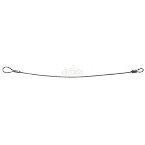 Dixon Cam & Groove PVC Coated Lanyard Carbon Steel 375mm CAL15