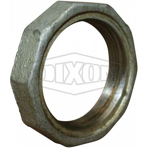 Dixon 4" (100mm) Backnut BSP Screwed Galvanised Malleable Iron