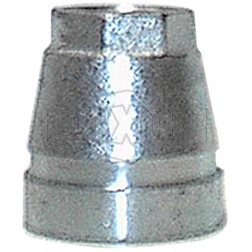 Dixon 150 x 65mm Roll Grooved x Female BSP Concentric Reducer Galvanised