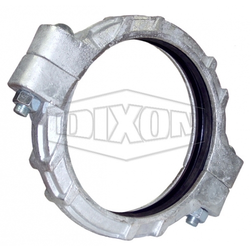 Dixon 4" (100mm) Roll Grooved Coupling Flexible Heavy Duty Galvanised