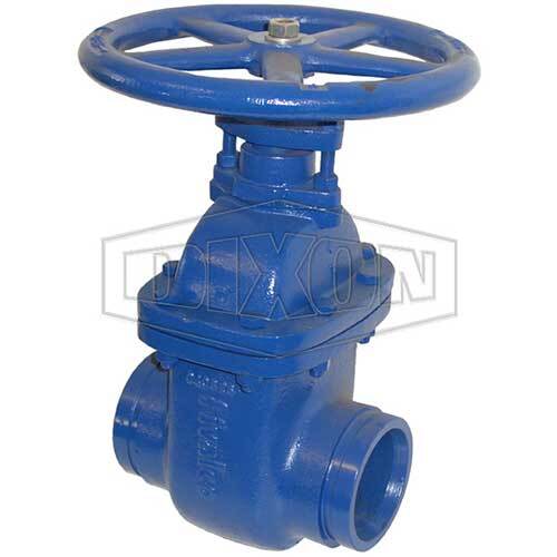 Dixon GVNR-S-1161-100 100mm Shouldered Gate Valve Non-Rising Stem