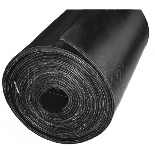 Dixon Natural Insertion Industrial Sheet Rubber 1.5 x 1200mm x 10m Black
