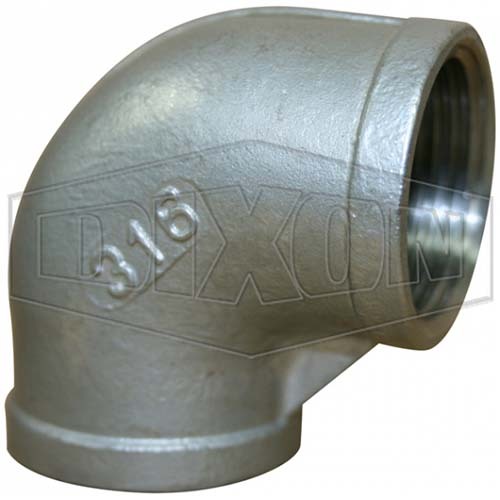 Dixon 1/8" ( 6mm) 90° Screwed Elbow BSP 316 Stainless Steel