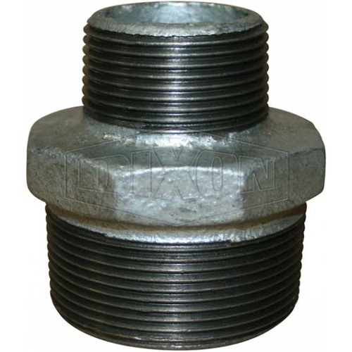 Dixon 1/4 x 1/8" Screwed Reducing Hex Nipple BSP 316 Stainless Steel