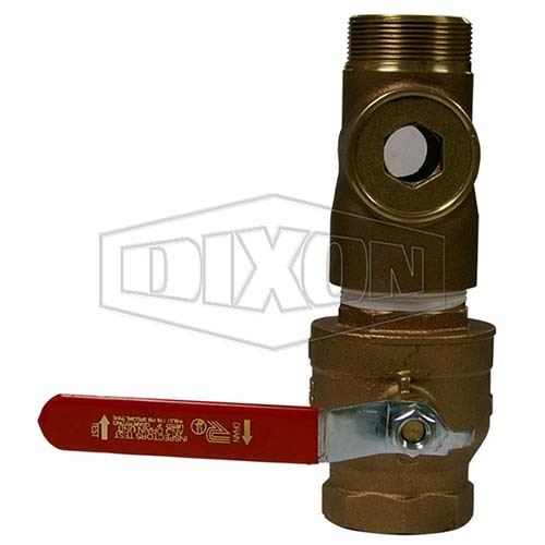 Dixon Test & Drain Valve - Fig BH-6 50mm - Brass