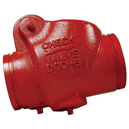 Dixon VGSCV-60 50 mm x 60.3mm  Grooved Swing Check Valve Ductile Iron