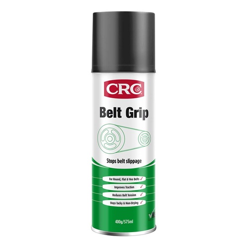 CRC Aerosol Belt Grip Formulated With Synthetic Polymer 400g