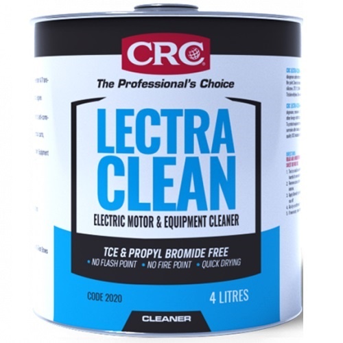 CRC Lectra Clean Electric Motor & Equipment Cleaner TCE Free 4L