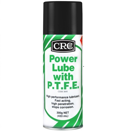 CRC Aerosol Power Lube With PTFE High Performance Lubricant 300g