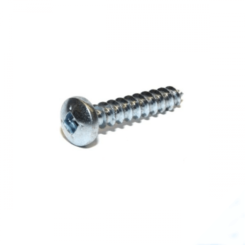 8G x 25 (1") 304 Stainless Steel Square Pan Head Self Tapping Screw  - Box of 100