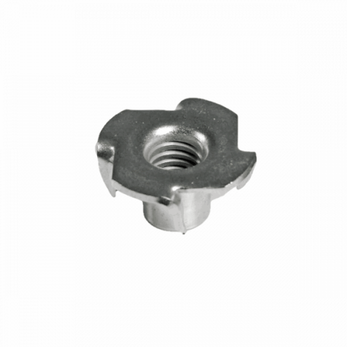 M6 304 Stainless Steel 4 Prong Tee Nut  - Box of 100
