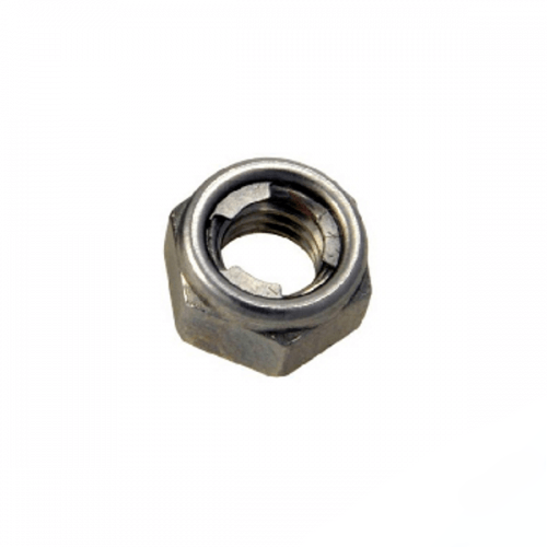 M4 304 Stainless Steel Hex Loch Nut  - Box of 100
