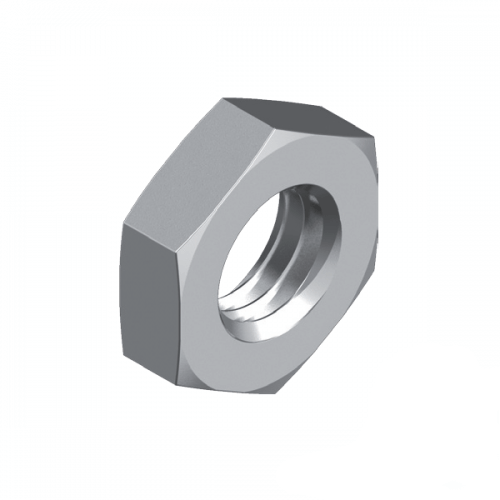 5/16" UNC 304 Stainless Steel Hex Lock Nut - Box of 100