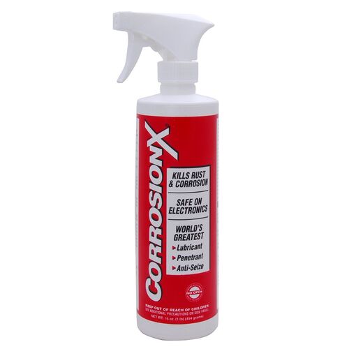 CorrosionX 91002 Corrosion Inhibitor, Moisture Displacer & Lubricant Trigger Spray 473ml