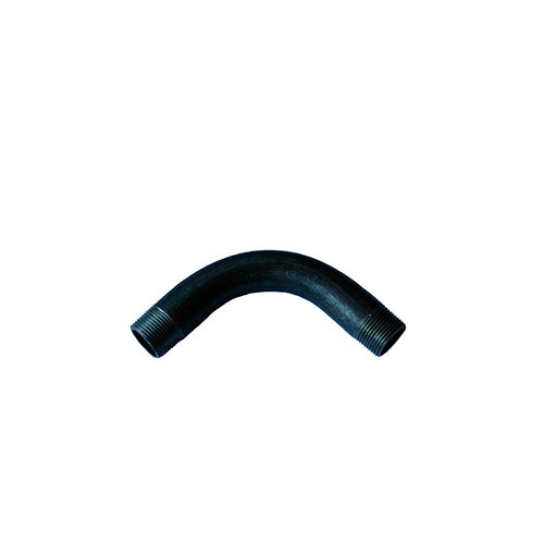 AAP 1/4" (8mm) x 64mm 90deg Steel Bend M/M Black Steel SBD08