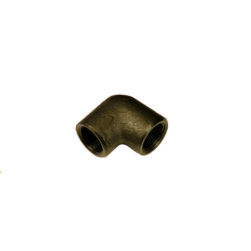 AAP 1/8" (6mm) x 32mm Elbow F/F Black Steel SE06