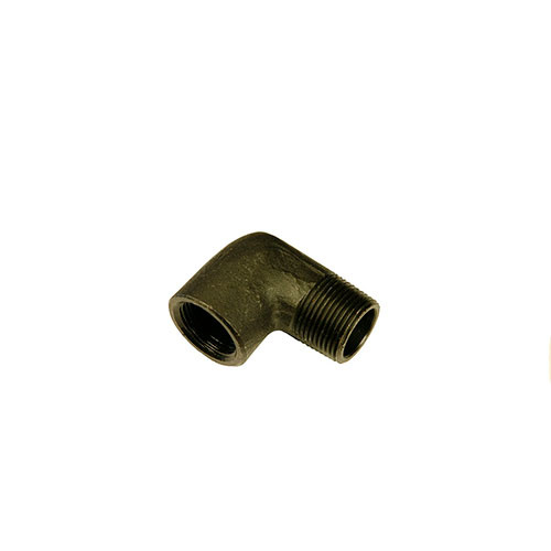 AAP 1/4" (8mm) x 40mm Elbow M/F Black Steel SEMF08
