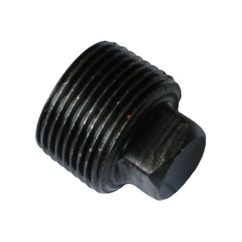 AAP 1/8" (6mm) x 15mm Square Head Plug Black Steel SPSQ06