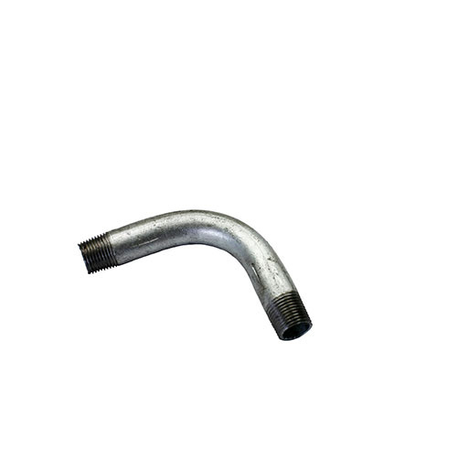 AAP 1/4" (8mm) x 64mm Steel Bend M/M Galvanised Steel SBD08G