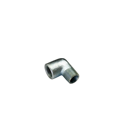 AAP 1/2" (15mm) x 58mm Elbow M/F Galvanised Steel SEMF15G
