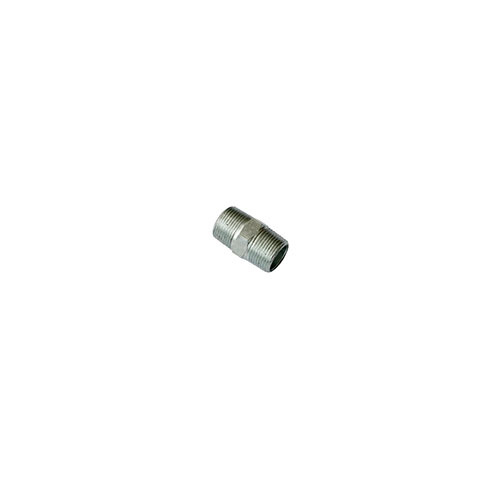 AAP 1/8" (6mm) x 27mm Hexagon Equal Nipple Galvanised Steel SN06G