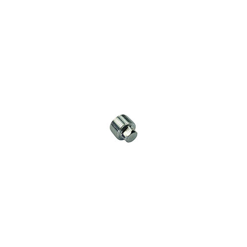 AAP 1/8" (6mm) x 15mm Square Head Plug Galvanised Steel SPSQ06G