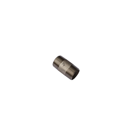 AAP 1/4", 8mm Barrel Nipple BSP 316 Stainless Steel SSBN08
