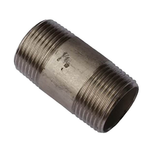 AAP 1-1/2" x 600mm Welded Pipe BSP 316/316L SS Sched 40 SSPN40X60