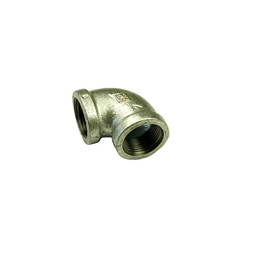 AAP 1/8" (6mm) 90° F/F Elbow Galvanised Malleable Iron LE06