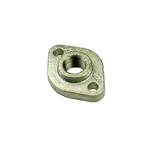 AAP 2" (50mm) Flange Oval Galvanised Malleable LFO50