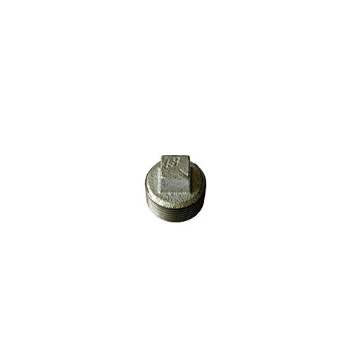 AAP 1/8" (6mm) Square Head Plug Galvanised Malleable Iron LP06