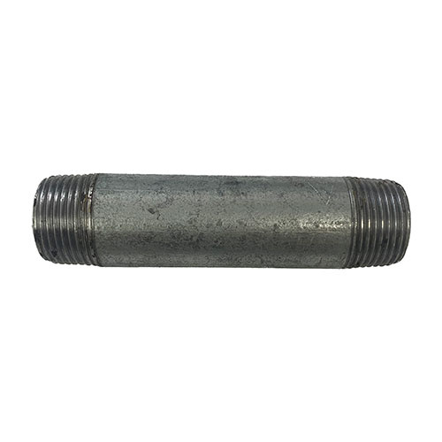 AAP 1/4" x 140mm Medium Gal Steel Pipe-Both Ends BSP Taper SPN08140G