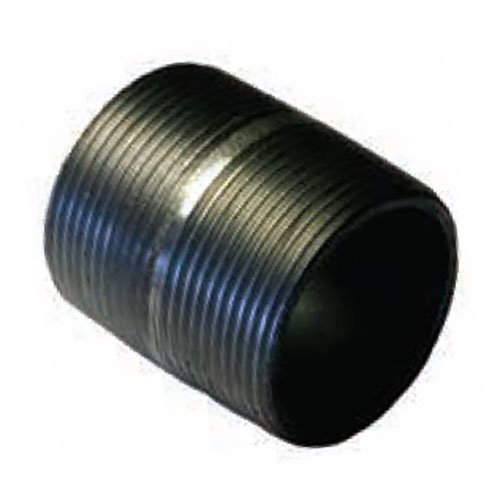 AAP 2-1/2" (65mm) x 69mm Heavy Pipe Close Nipple Black Steel SPN65CL