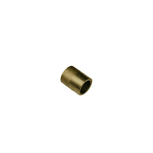 AAP 1/2" (15mm) x 35mm Heavy Pipe Toe Nipple Black Steel SPTOE1535