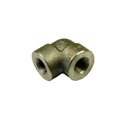 AAP 1/8", 6mm 90Ã‚° High Pressure Threaded Elbow F/F NPT  Black PE06