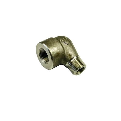 AAP 1/4", 8mm High Pressure Threaded 90° Elbow M/F PEMF08