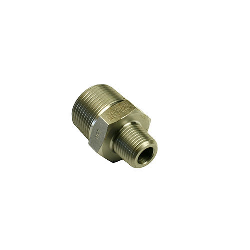 AAP 1/2" x 1/4" High Pressure Reducing Hexagon Nipple BSPT  Black PN1508B