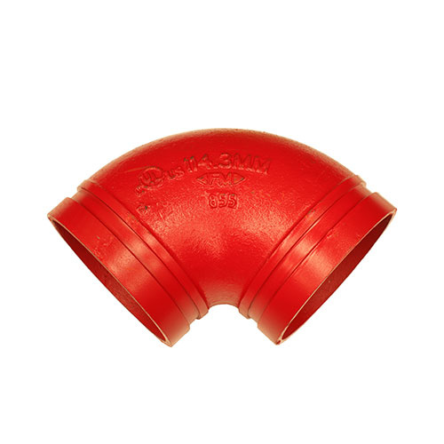 AAP 1" (25mm) Roll Groove 90° Elbow - Painted GE25