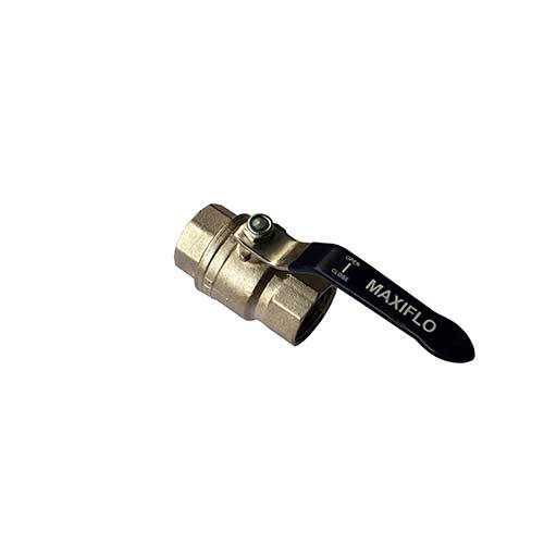 AAP 8mm, 1/4" Brass Ball Valve Female/Female SS Lever VBB08