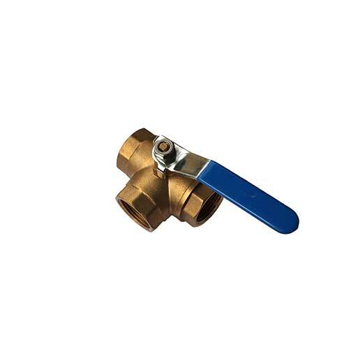AAP 15mm, 1/2" Brass Ball Valve 3-way L-Port PN16 VBBTN315