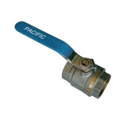 AAP 1/2" Brass Ball Valve Short Thread Female/Female SS Lever VB15