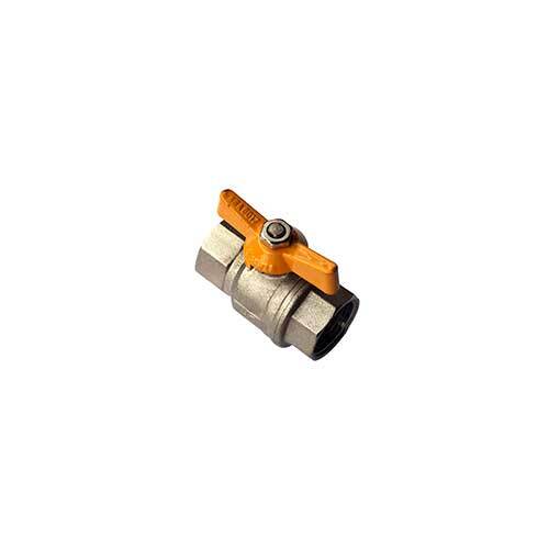 AAP 8mm, 1/4" Gas Brass Ball Valve w/ T-Handle AGA VGAS08TH