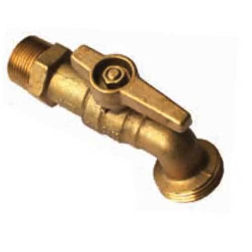 AAP 15mm, 1/2" DR Brass Ball Cock T-Lever Watermark VBCD15