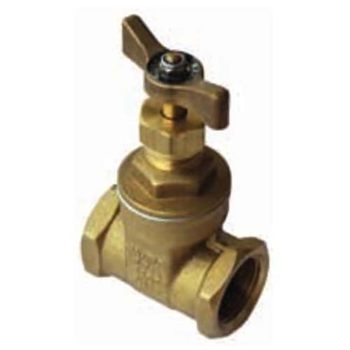 AAP 2" DR Brass Gate Valve T-Lever Watermark Approved VBG50TTL