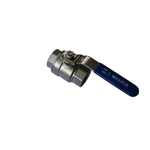 AAP 15mm, 1/2" Stainless Steel Ball Valve 2-PCE Full Bore SS2BV15