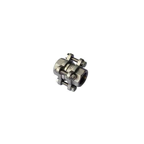 AAP 15mm, 1/2" Stainless Steel 3 Piece Spring Check Valve SS3CV15