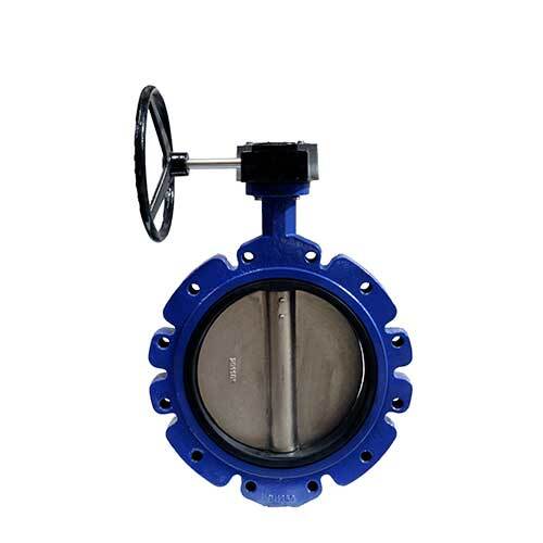 AAP 14" NBR Lugged Butterfly Valve Nickel Ductile Disc & G/O VWLGX35