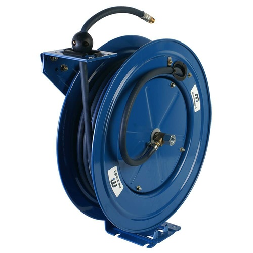 Macnaught 9mm x 20m Single Pedestal Air & Water Hose Reel MAS1020-01