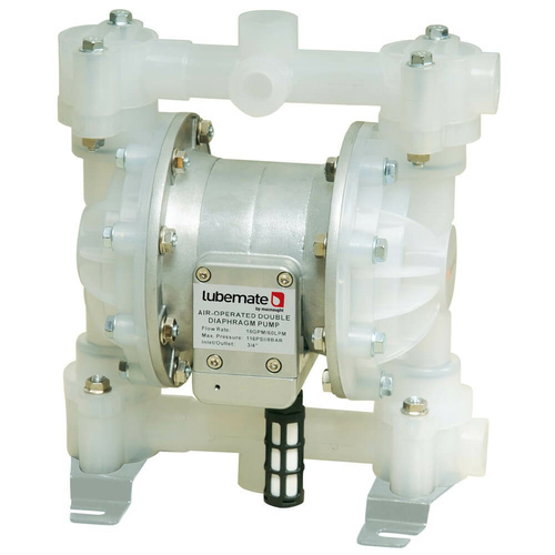 Lubemate Air-operated 1/2" Double Diaphragm Pump L-DDP13